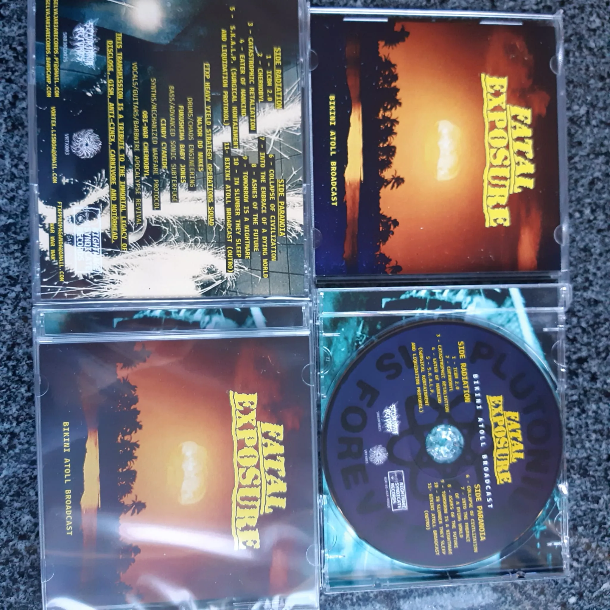 Disc and booklet, Bikini Atoll Broadcast, exhibit 6