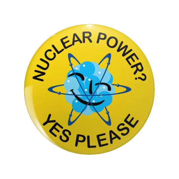 NUCLEAR POWER PIN